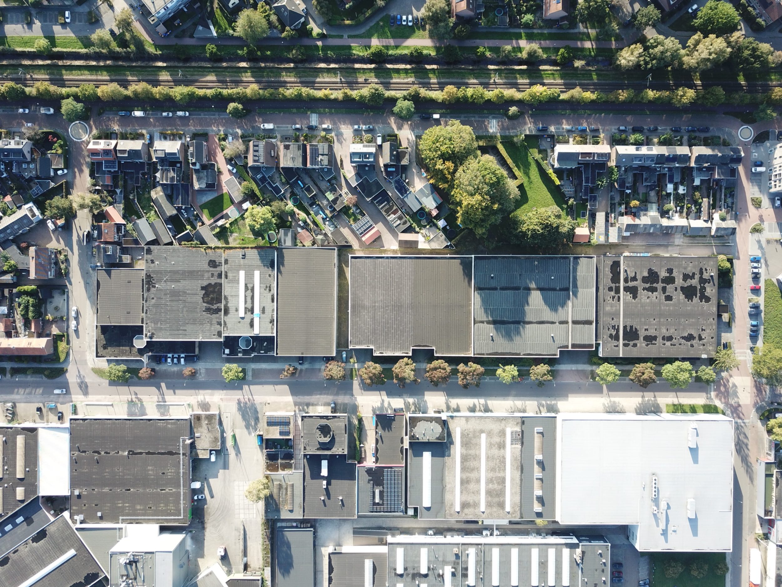 totaal luchtfoto - Nijverheid